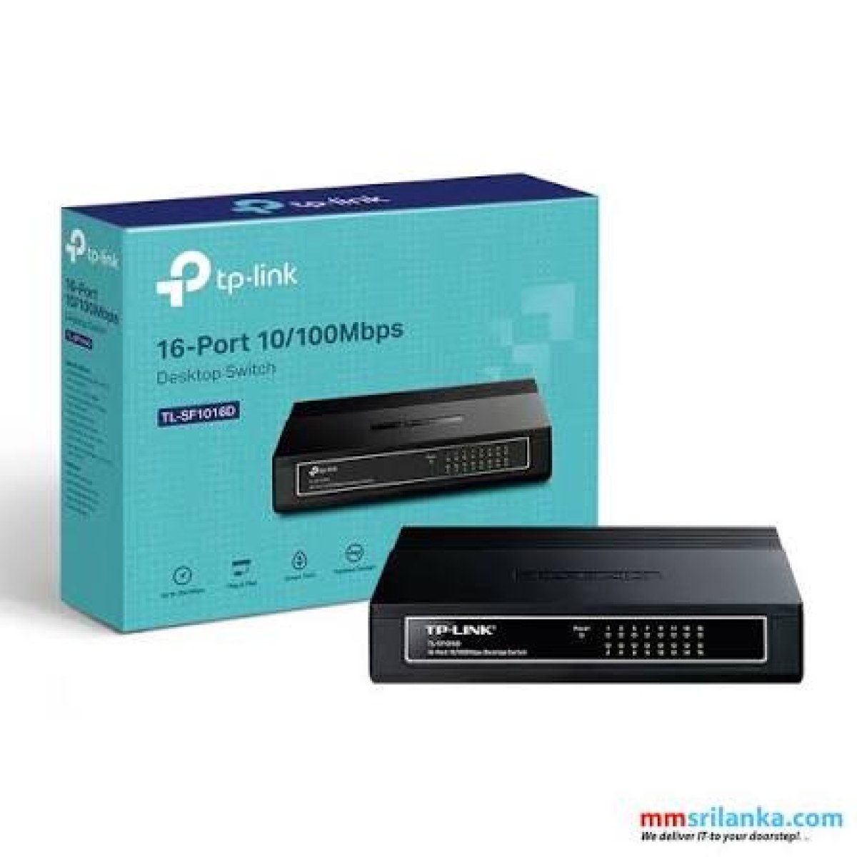 TP-Link TL-SF1016D 16 PORT 10/100 Switch