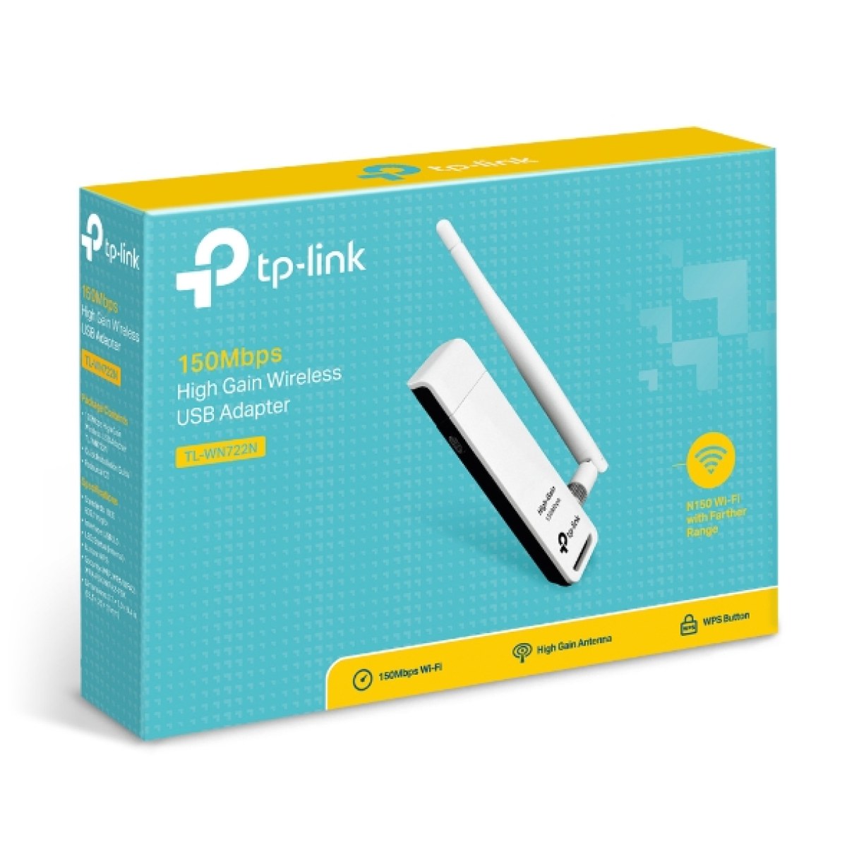 TP-Link TL-WN722N 150Mbps Wifi Adaptör