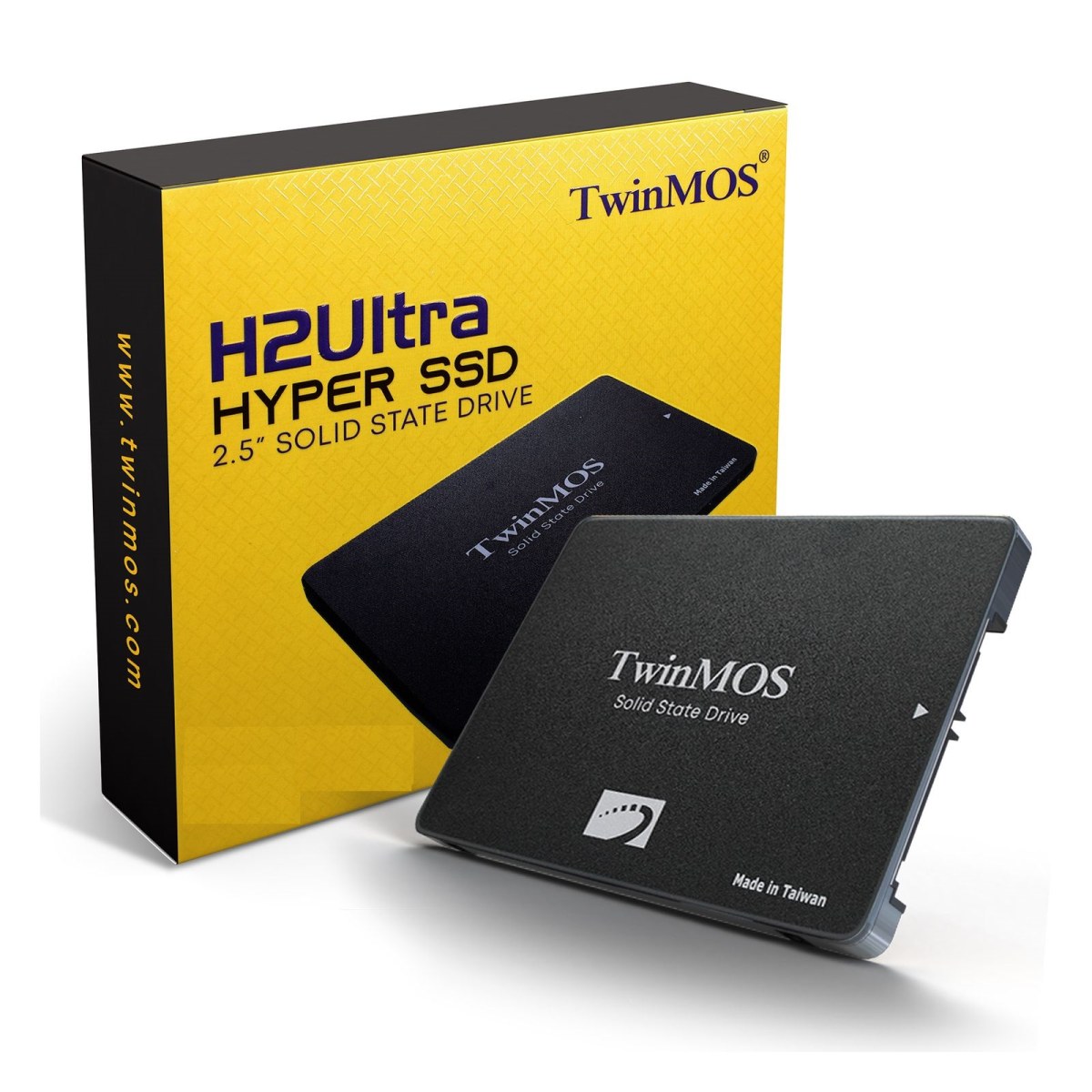 Twinmos 256GB 580MB-550MB/s Sata 3 2.5" SSD (TM256GH2UGL)